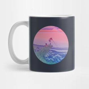 Sunset at Kajikazawa Mug